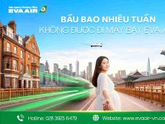 Bầu bao nhiêu tuần không được đi máy bay EVA Air?